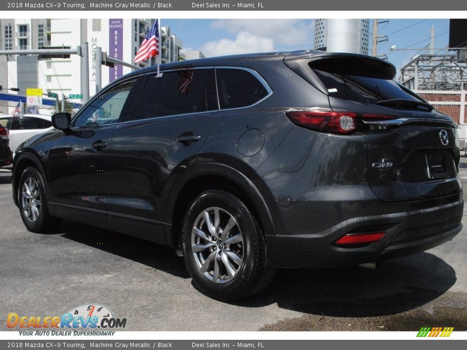 2018 Mazda CX-9 Touring Machine Gray Metallic / Black Photo #7