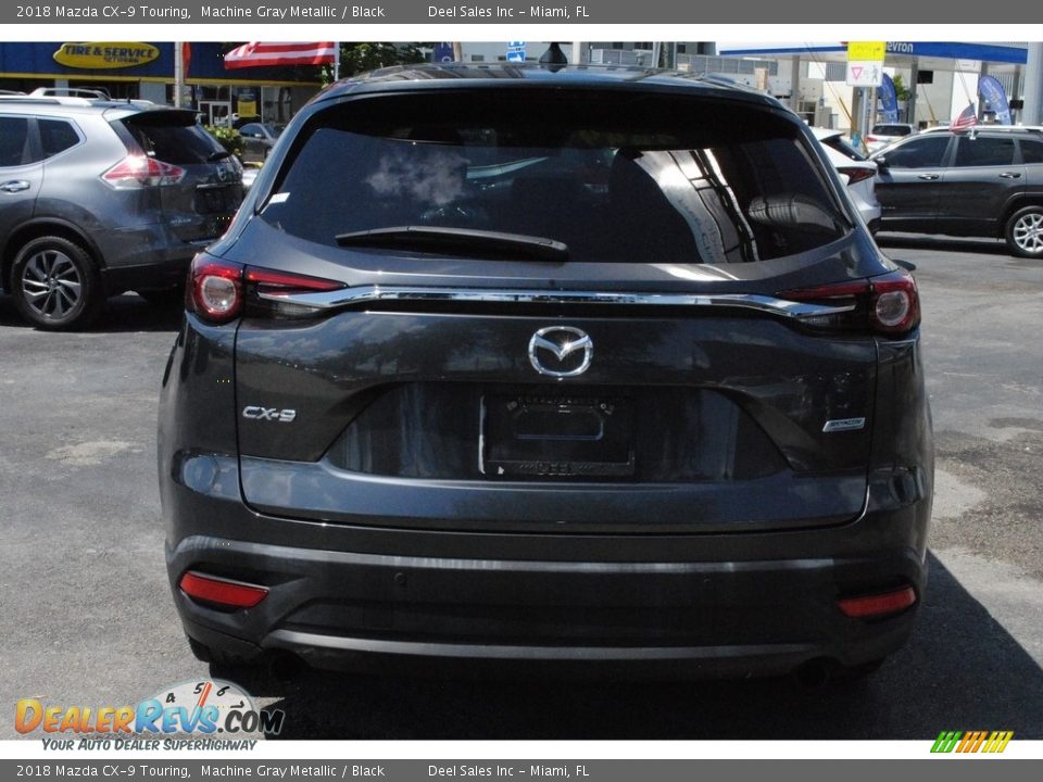 2018 Mazda CX-9 Touring Machine Gray Metallic / Black Photo #8