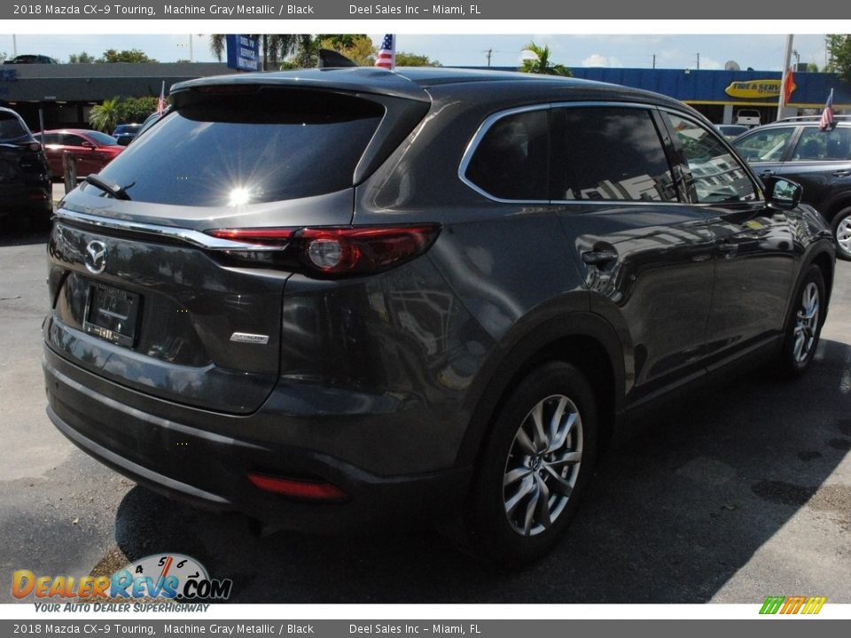 2018 Mazda CX-9 Touring Machine Gray Metallic / Black Photo #9