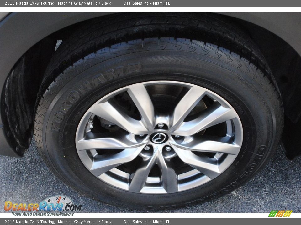 2018 Mazda CX-9 Touring Machine Gray Metallic / Black Photo #10