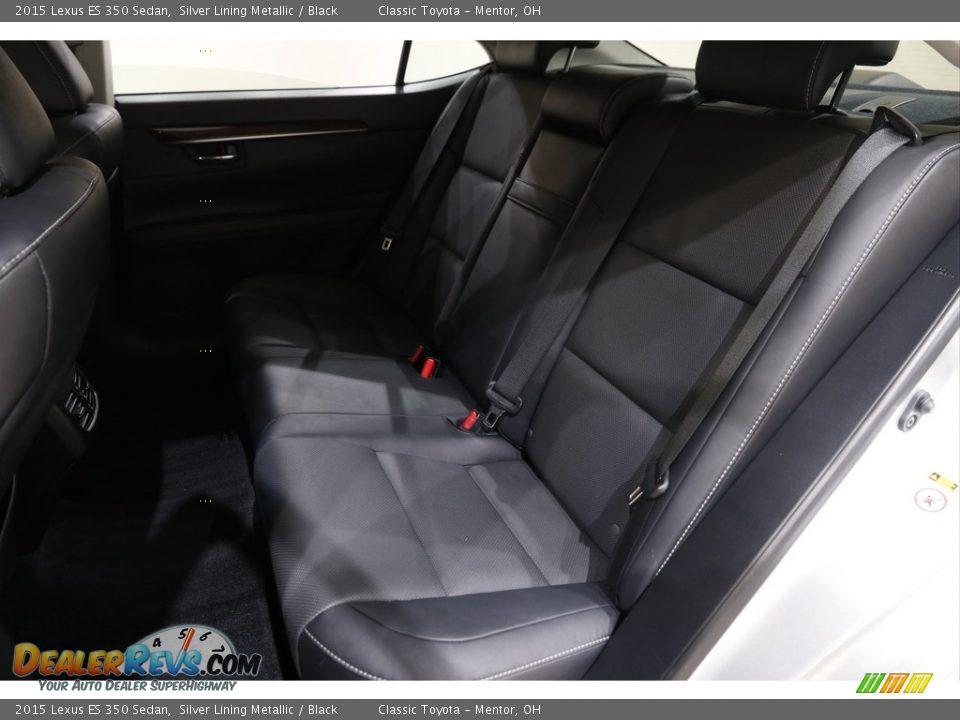 2015 Lexus ES 350 Sedan Silver Lining Metallic / Black Photo #17