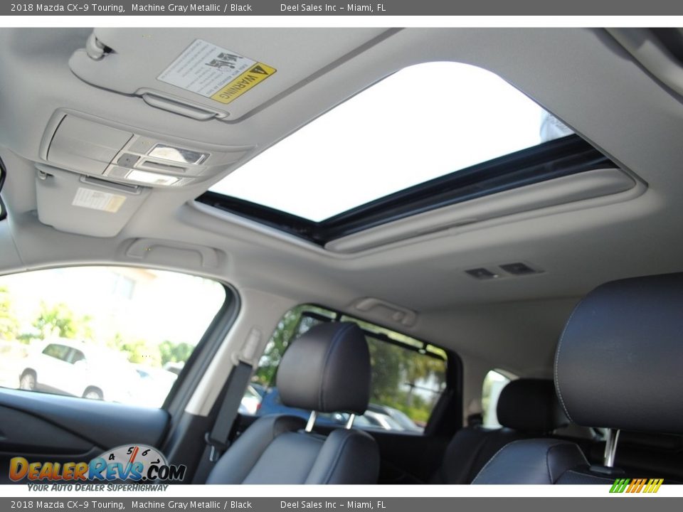 2018 Mazda CX-9 Touring Machine Gray Metallic / Black Photo #15