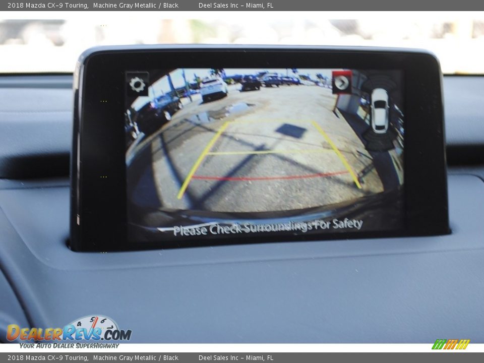 2018 Mazda CX-9 Touring Machine Gray Metallic / Black Photo #16