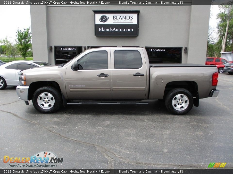 2012 Chevrolet Silverado 1500 LT Crew Cab Mocha Steel Metallic / Ebony Photo #1