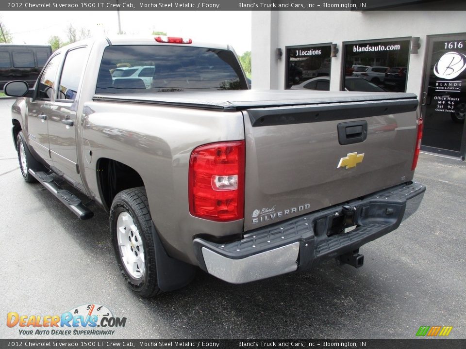 2012 Chevrolet Silverado 1500 LT Crew Cab Mocha Steel Metallic / Ebony Photo #3