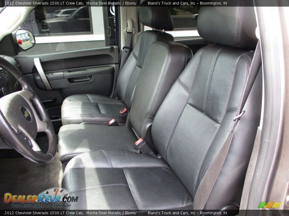 2012 Chevrolet Silverado 1500 LT Crew Cab Mocha Steel Metallic / Ebony Photo #8