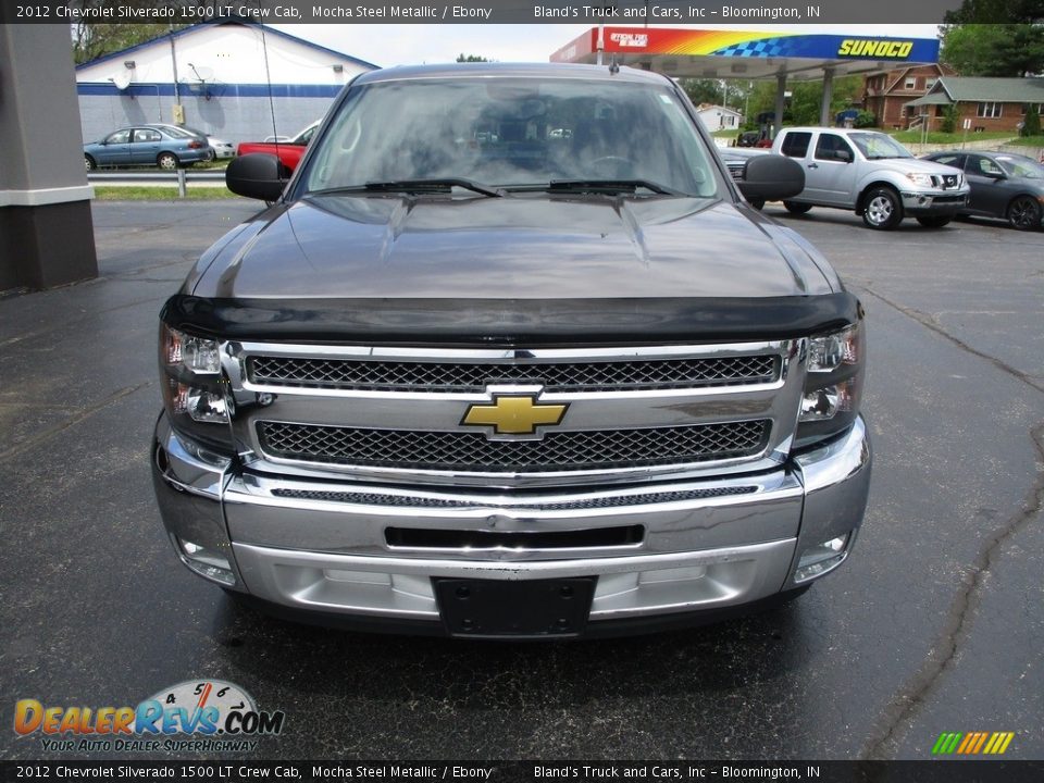 2012 Chevrolet Silverado 1500 LT Crew Cab Mocha Steel Metallic / Ebony Photo #23