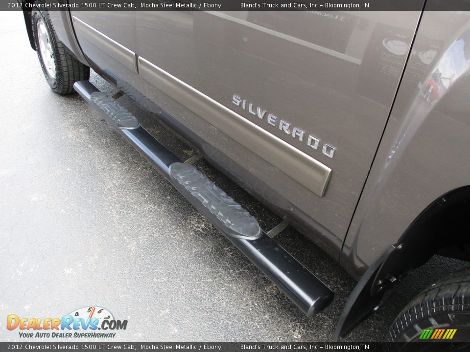 2012 Chevrolet Silverado 1500 LT Crew Cab Mocha Steel Metallic / Ebony Photo #25