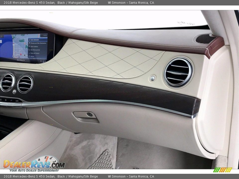 Dashboard of 2018 Mercedes-Benz S 450 Sedan Photo #16