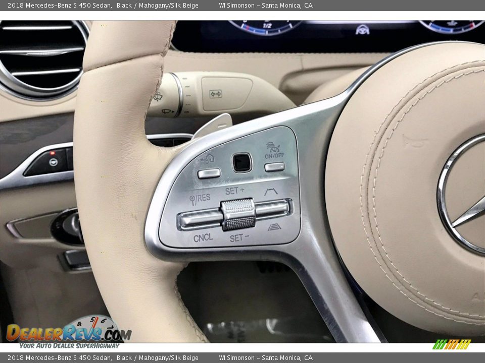 Controls of 2018 Mercedes-Benz S 450 Sedan Photo #21