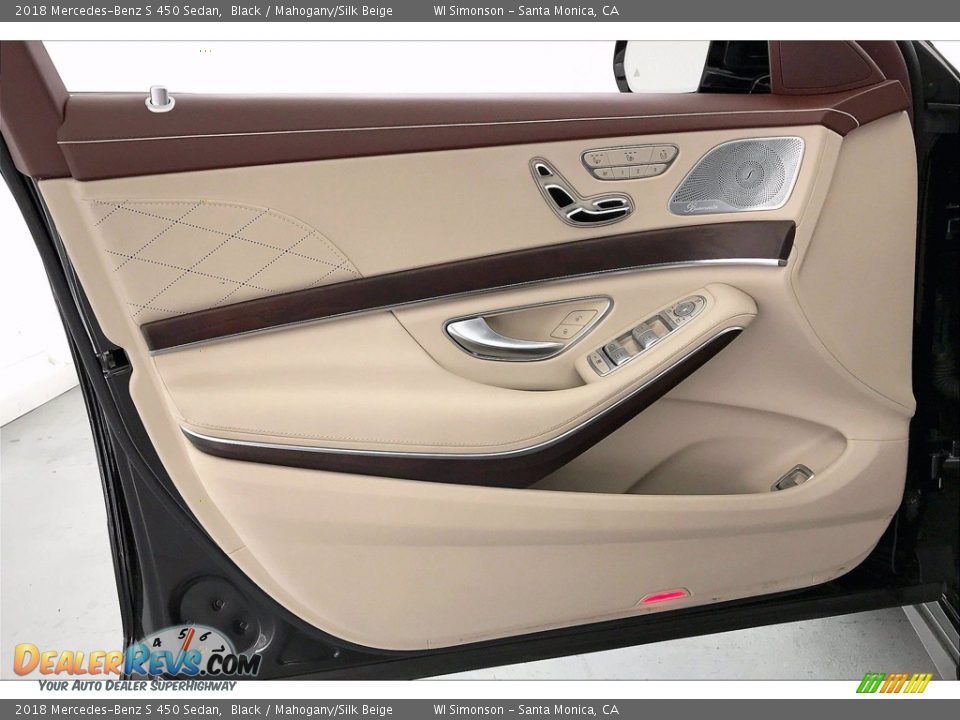 Door Panel of 2018 Mercedes-Benz S 450 Sedan Photo #26