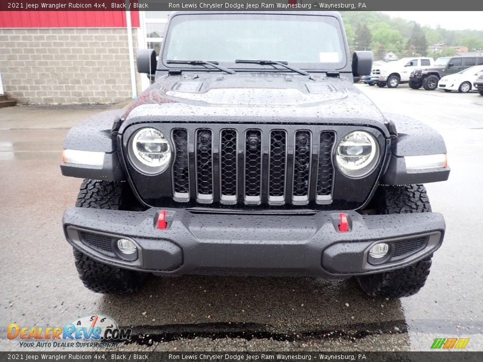 2021 Jeep Wrangler Rubicon 4x4 Black / Black Photo #8