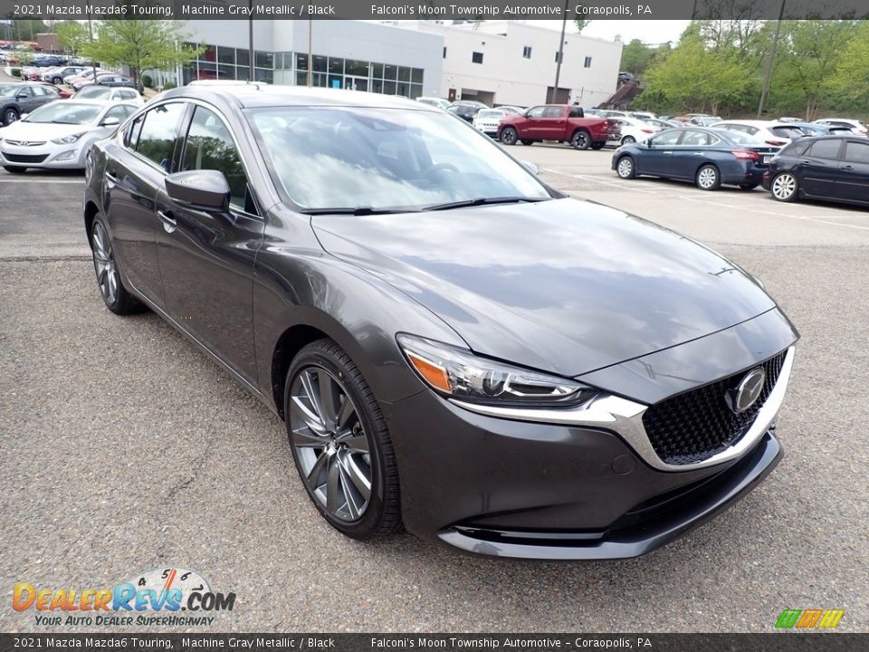 2021 Mazda Mazda6 Touring Machine Gray Metallic / Black Photo #3