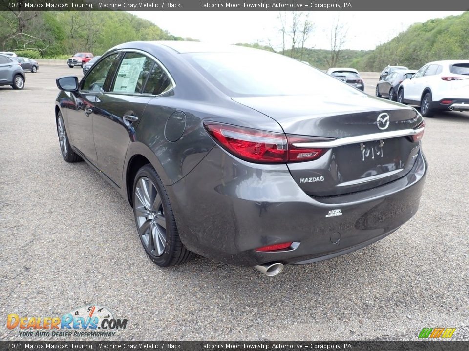 2021 Mazda Mazda6 Touring Machine Gray Metallic / Black Photo #6