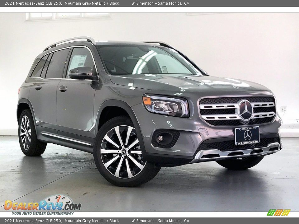 2021 Mercedes-Benz GLB 250 Mountain Grey Metallic / Black Photo #12