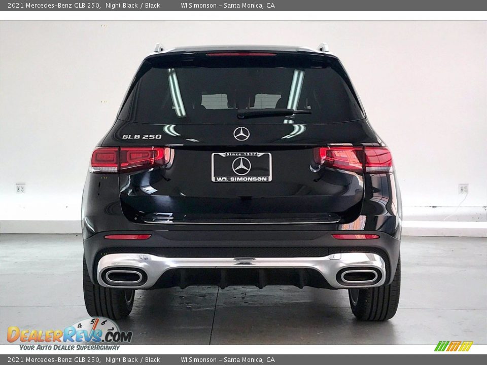 2021 Mercedes-Benz GLB 250 Night Black / Black Photo #3