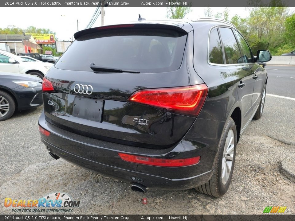 2014 Audi Q5 2.0 TFSI quattro Phantom Black Pearl / Titanium Gray Photo #5