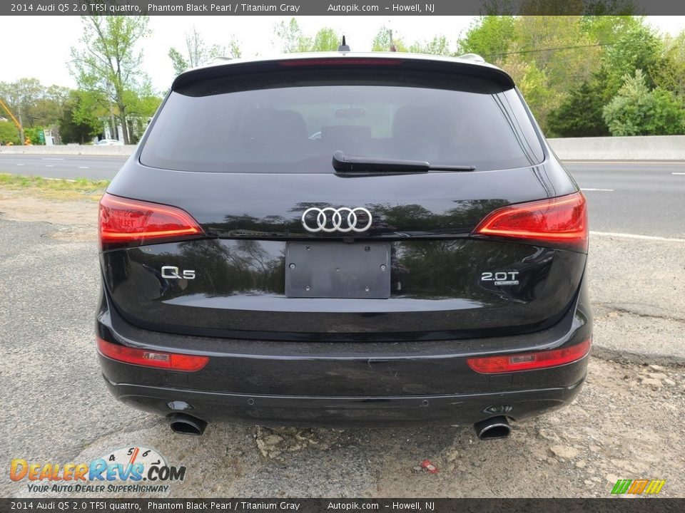 2014 Audi Q5 2.0 TFSI quattro Phantom Black Pearl / Titanium Gray Photo #6