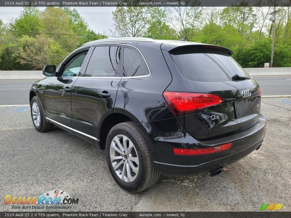 2014 Audi Q5 2.0 TFSI quattro Phantom Black Pearl / Titanium Gray Photo #7