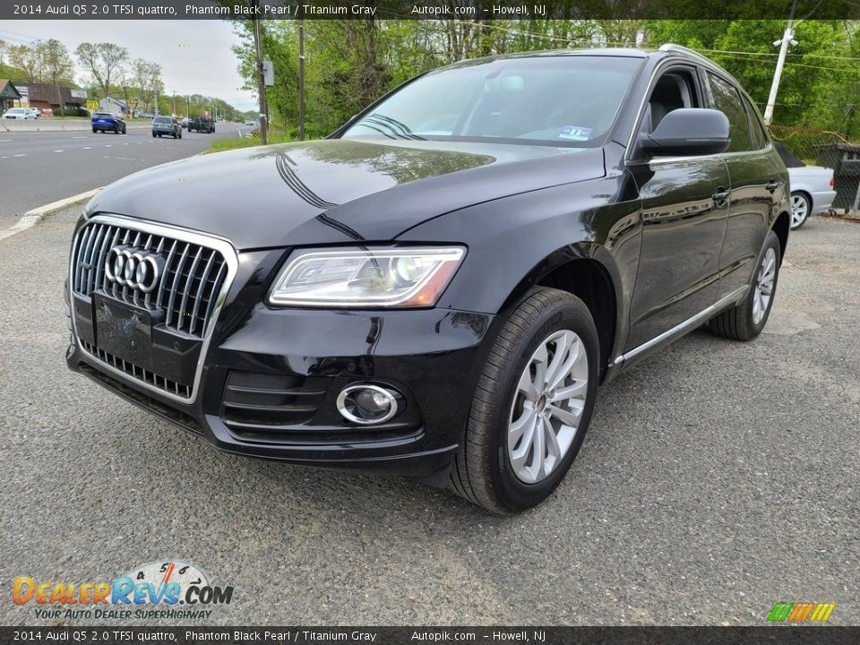 2014 Audi Q5 2.0 TFSI quattro Phantom Black Pearl / Titanium Gray Photo #9