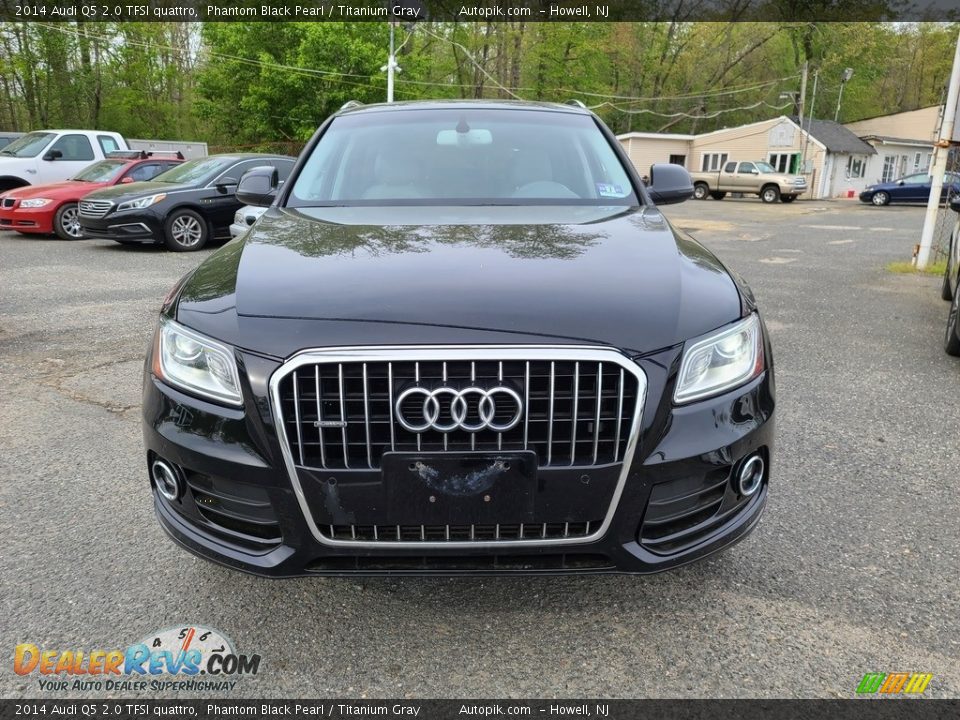 2014 Audi Q5 2.0 TFSI quattro Phantom Black Pearl / Titanium Gray Photo #10