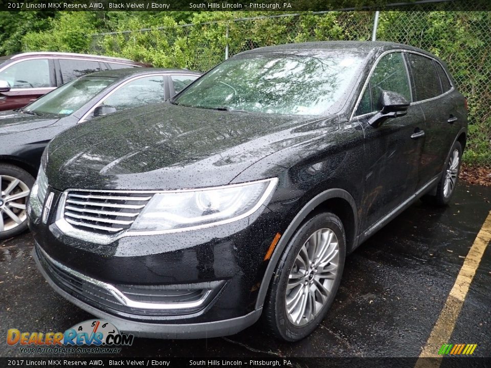 2017 Lincoln MKX Reserve AWD Black Velvet / Ebony Photo #1