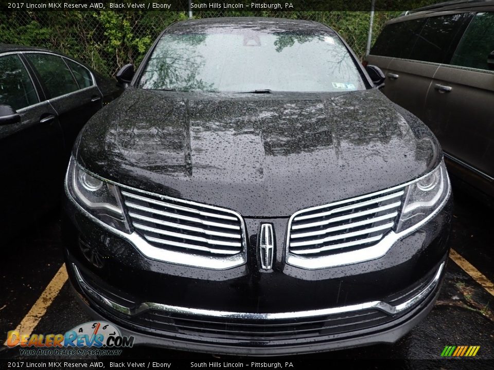 2017 Lincoln MKX Reserve AWD Black Velvet / Ebony Photo #3