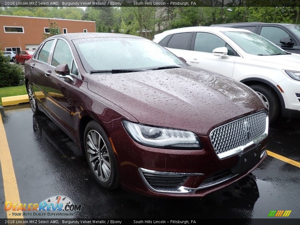 Front 3/4 View of 2018 Lincoln MKZ Select AWD Photo #5