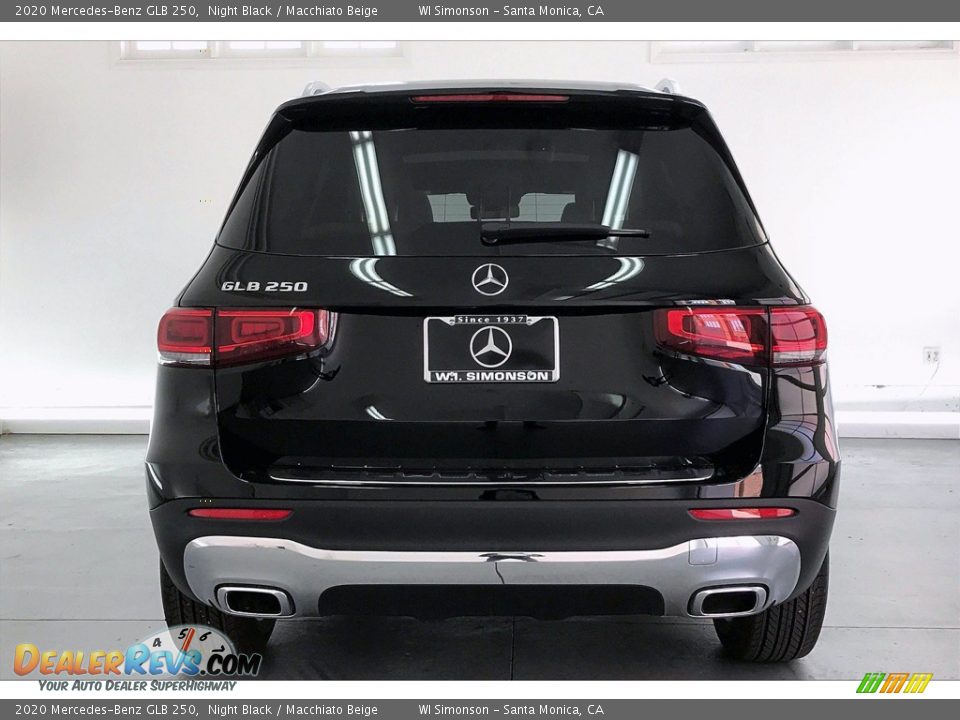 2020 Mercedes-Benz GLB 250 Night Black / Macchiato Beige Photo #3