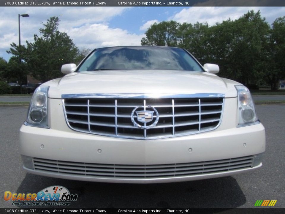 2008 Cadillac DTS Luxury White Diamond Tricoat / Ebony Photo #4