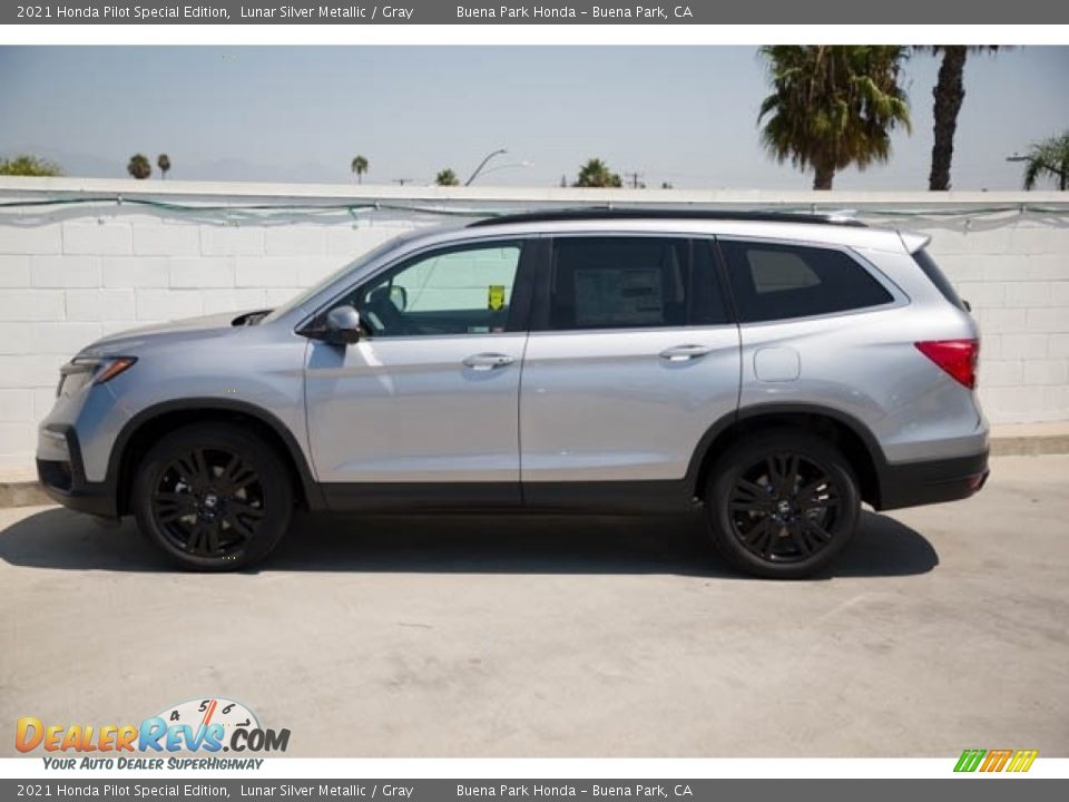 2021 Honda Pilot Special Edition Lunar Silver Metallic / Gray Photo #4