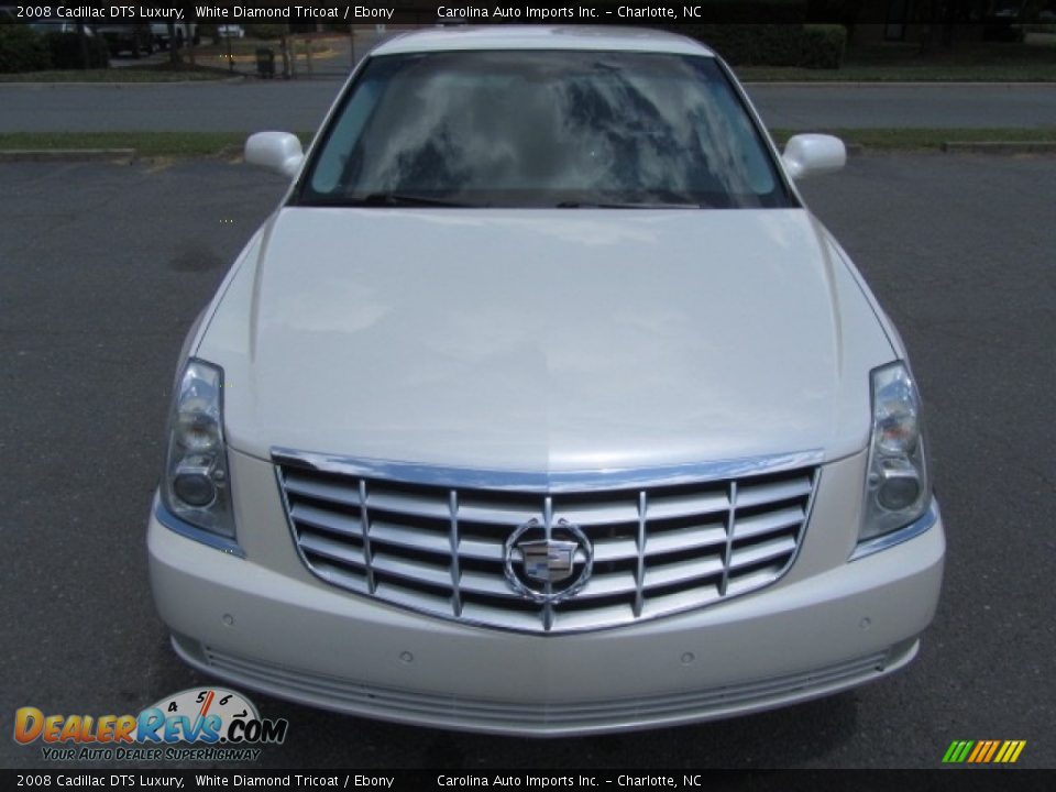 2008 Cadillac DTS Luxury White Diamond Tricoat / Ebony Photo #5