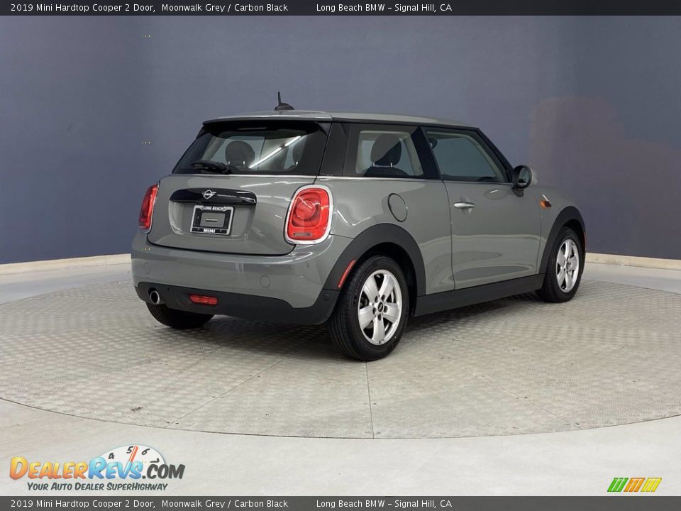 2019 Mini Hardtop Cooper 2 Door Moonwalk Grey / Carbon Black Photo #5