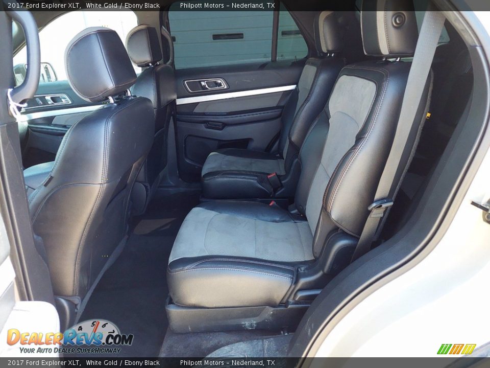 2017 Ford Explorer XLT White Gold / Ebony Black Photo #6