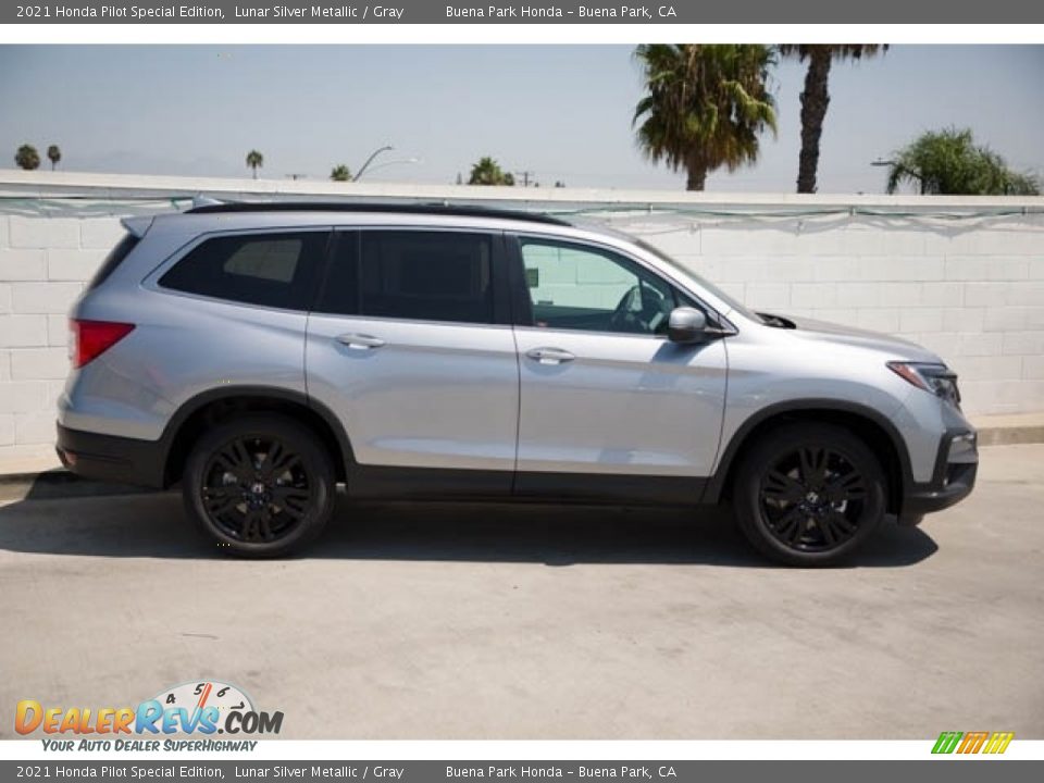 2021 Honda Pilot Special Edition Lunar Silver Metallic / Gray Photo #8