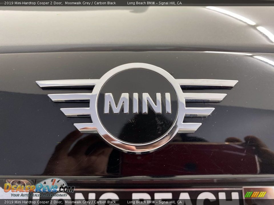 2019 Mini Hardtop Cooper 2 Door Moonwalk Grey / Carbon Black Photo #10