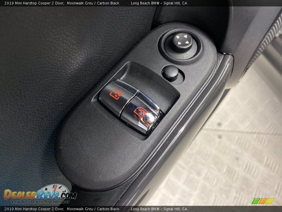 2019 Mini Hardtop Cooper 2 Door Moonwalk Grey / Carbon Black Photo #13