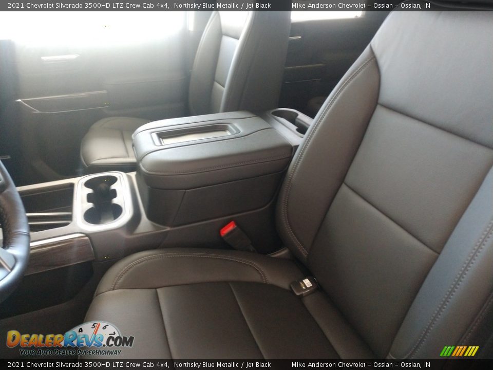 2021 Chevrolet Silverado 3500HD LTZ Crew Cab 4x4 Northsky Blue Metallic / Jet Black Photo #15