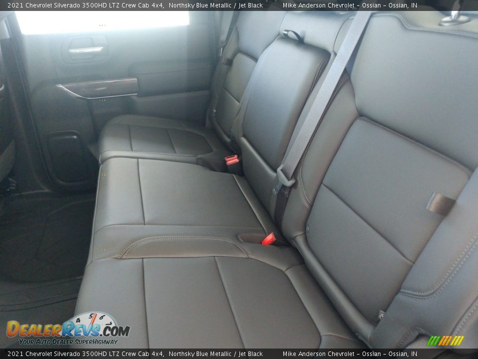2021 Chevrolet Silverado 3500HD LTZ Crew Cab 4x4 Northsky Blue Metallic / Jet Black Photo #16