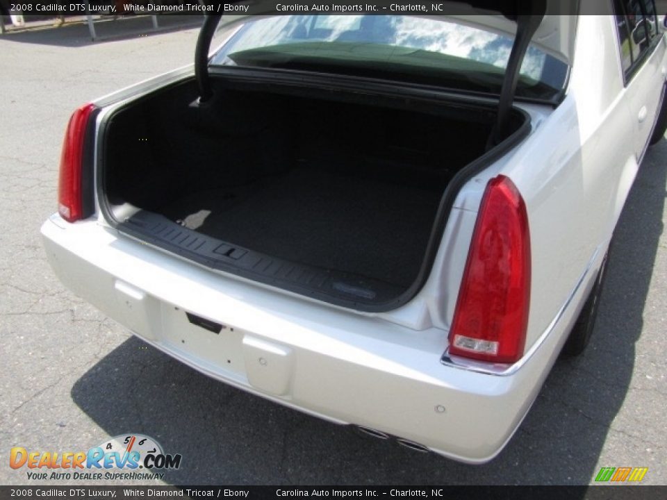 2008 Cadillac DTS Luxury White Diamond Tricoat / Ebony Photo #20