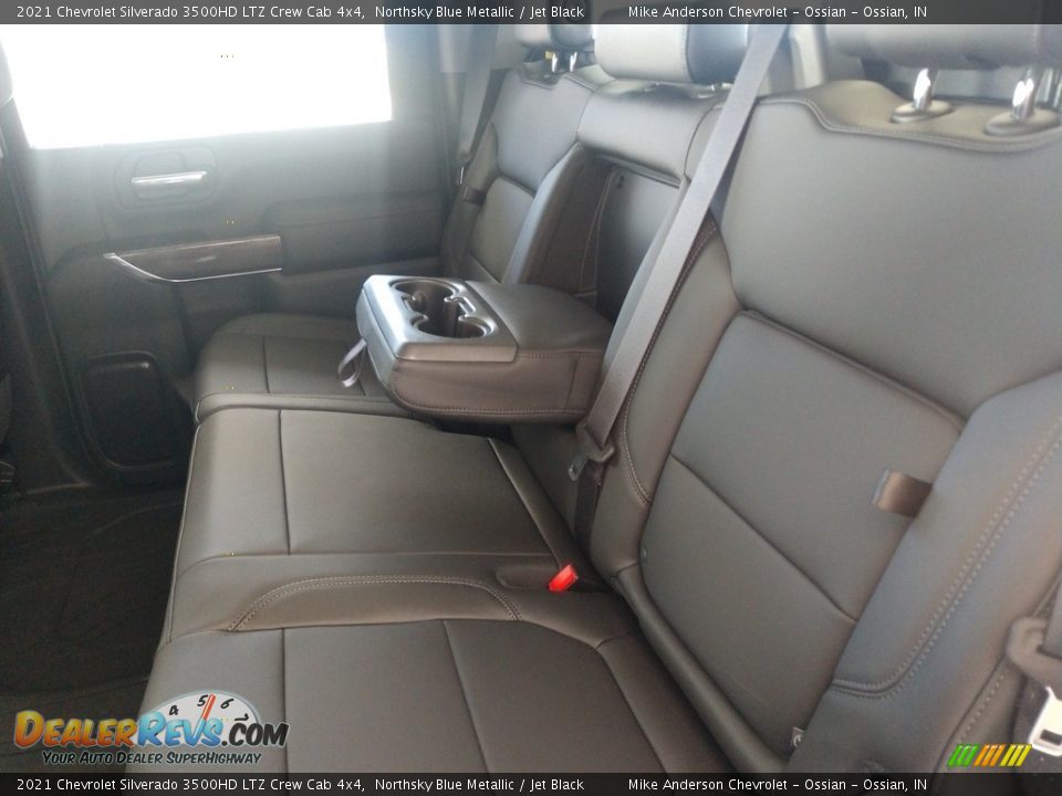 2021 Chevrolet Silverado 3500HD LTZ Crew Cab 4x4 Northsky Blue Metallic / Jet Black Photo #17