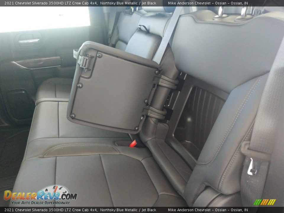 2021 Chevrolet Silverado 3500HD LTZ Crew Cab 4x4 Northsky Blue Metallic / Jet Black Photo #18