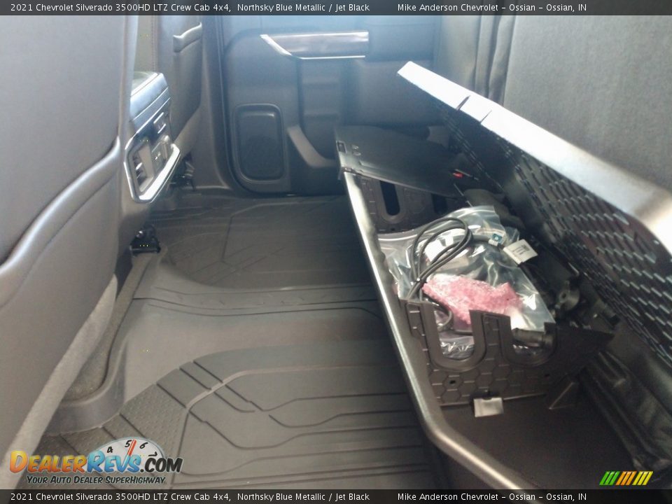 2021 Chevrolet Silverado 3500HD LTZ Crew Cab 4x4 Northsky Blue Metallic / Jet Black Photo #20