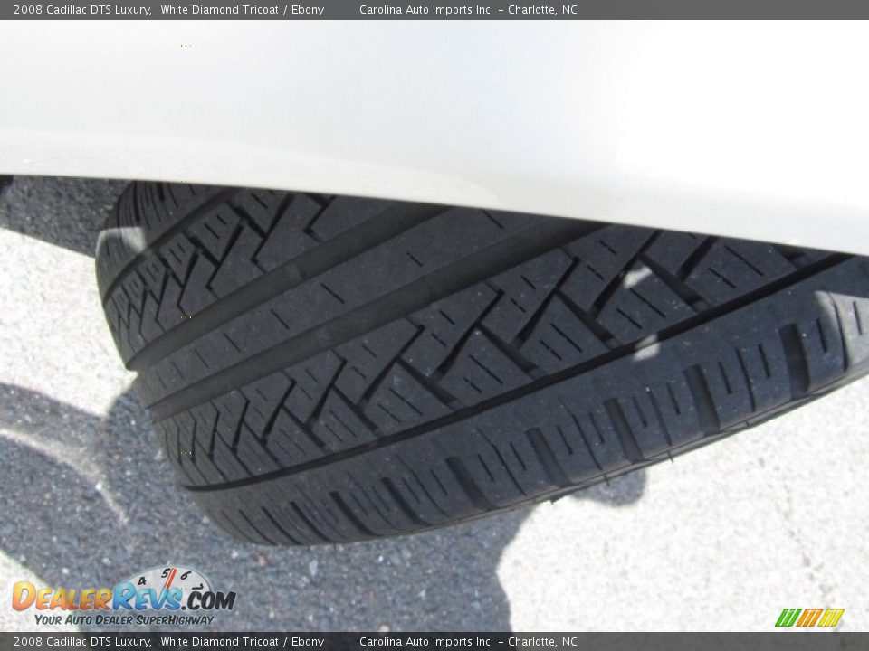 2008 Cadillac DTS Luxury White Diamond Tricoat / Ebony Photo #27