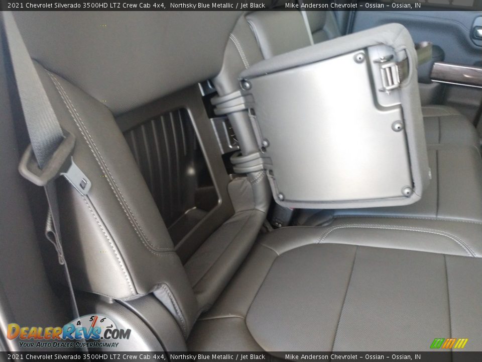 2021 Chevrolet Silverado 3500HD LTZ Crew Cab 4x4 Northsky Blue Metallic / Jet Black Photo #24