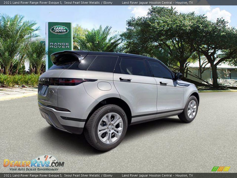 2021 Land Rover Range Rover Evoque S Seoul Pearl Silver Metallic / Ebony Photo #2