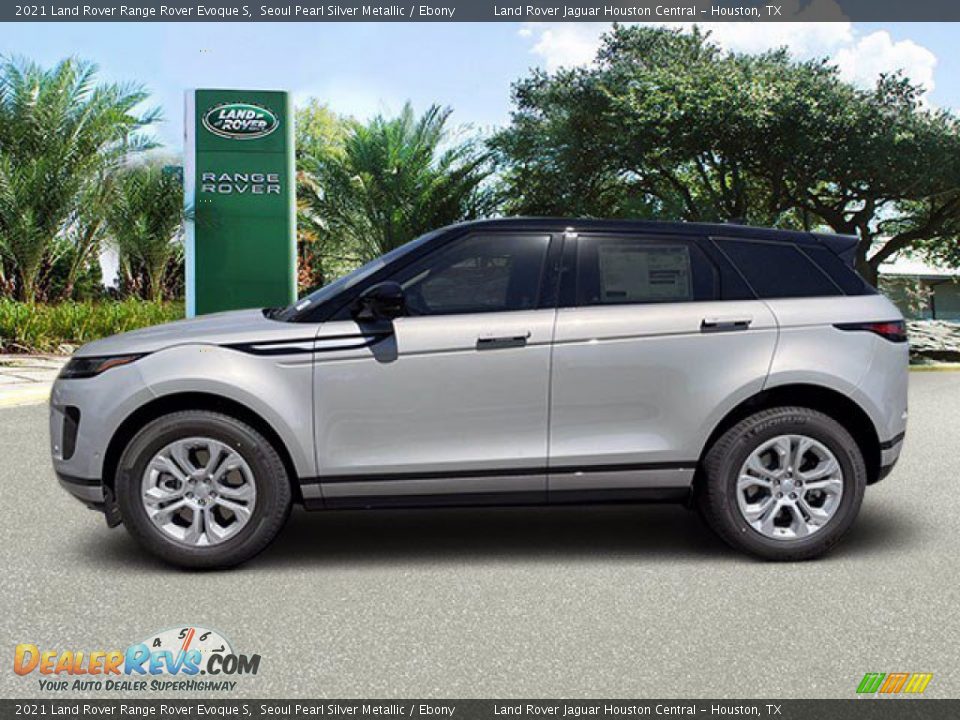 2021 Land Rover Range Rover Evoque S Seoul Pearl Silver Metallic / Ebony Photo #6