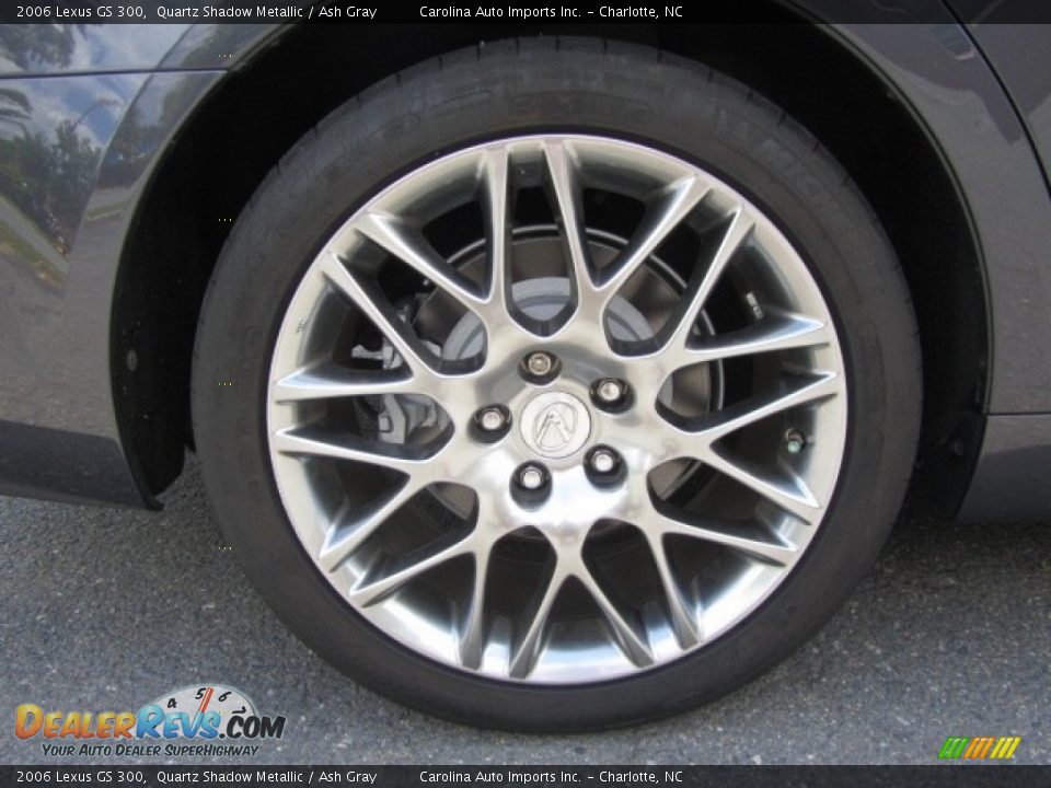 2006 Lexus GS 300 Quartz Shadow Metallic / Ash Gray Photo #26