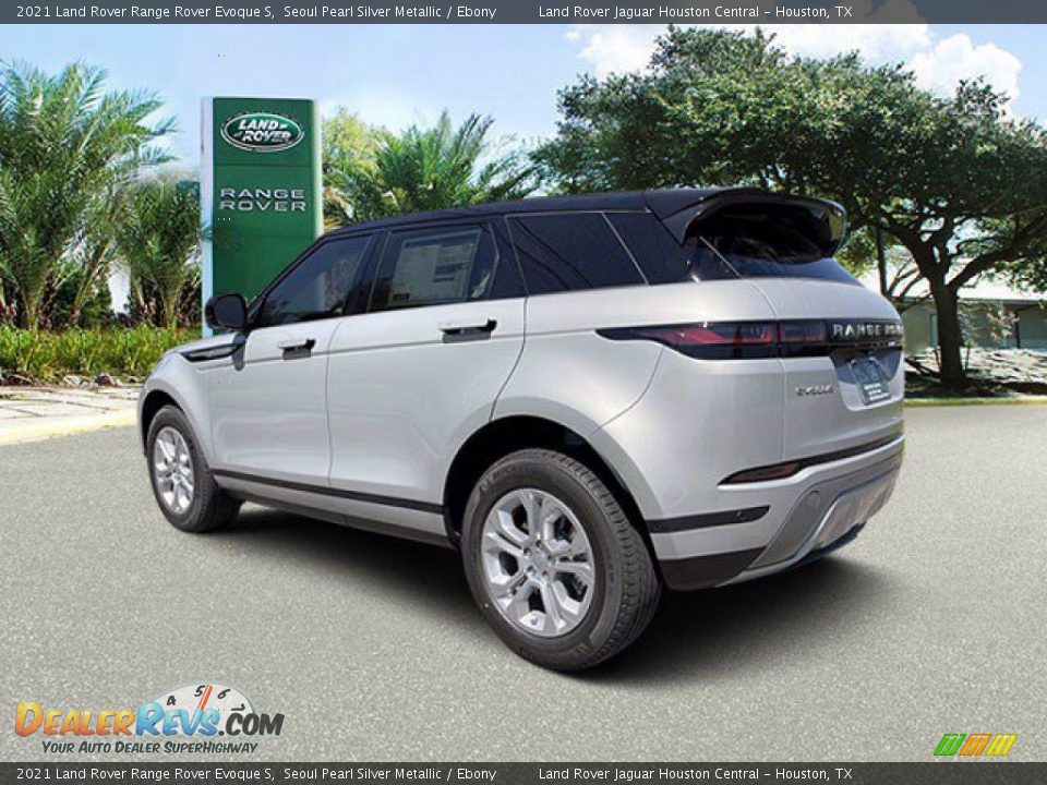 2021 Land Rover Range Rover Evoque S Seoul Pearl Silver Metallic / Ebony Photo #10