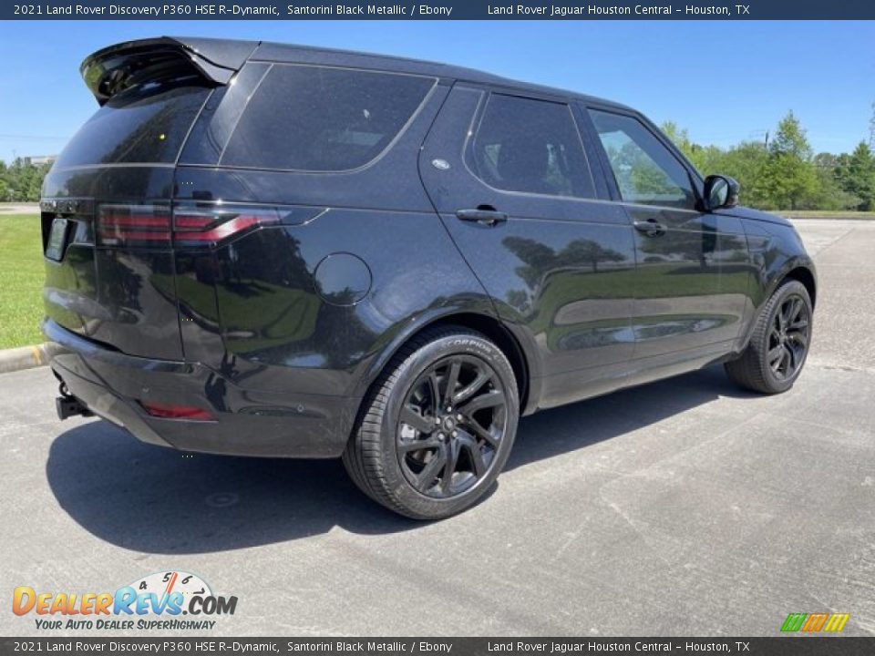 2021 Land Rover Discovery P360 HSE R-Dynamic Santorini Black Metallic / Ebony Photo #2